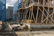 【悲報】新築建築中のワイのおうち、傾いてる