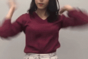 【動画/GIF】デカパイの女子アナがアイドルダンスしてる動画