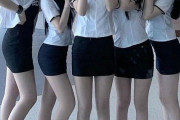 【画像あり】韓国の制服ミニスカJKがスケベすぎる