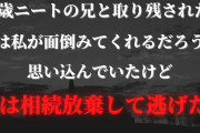 【2ch因果応報】両親が亡くなり40歳ニートの兄と残された私→間一髪脱出！他一話【ゆっくり】