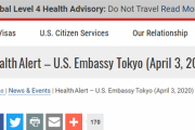 在日米大使館「幅広く検査をしない日本政府の決定によって、新型コロナの罹患率を正確に把握することが困難になっている」
