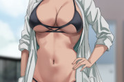【画像】目のやり場に困りすぎるwww水着姿の二次女の子画像がこちら