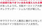 【画像】ドイツ在住でウクライナ人を煽りまくってたロシアまんさん、やりすぎてロシアに強制送還される