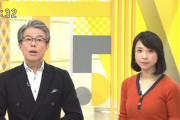 【画像】NHK守本奈実アナのニットおっぱいエローいｗｗｗｗ