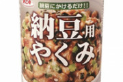 納豆に合わせるとうまい物教えて