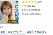 【画像】坂口杏里ちゃんのFC2PPV動画、デイリーランキング1位！！！