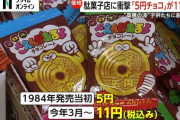 【大悲報】5円チョコが11円に値上げｗｗｗｗｗｗｗｗｗｗｗｗ