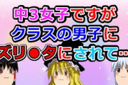 【2ch面白いスレ】中3女子ですがクラスの男子にズリ●タにされてます…【ゆっくり】