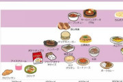 【画像】厚生労働省「脂質は1日50gにしてください」　かなりキツい模様