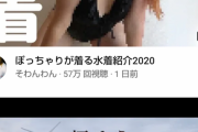 【悲報】YouTuber「水着紹介しま～す❤」→1日で60万再生回数