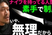 プロの格闘家よりナイフ持った素人の方が強い←これ嘘だよな