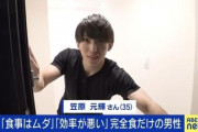 【衝撃】６年間完全食の粉とプロテインしか飲んでない男性の肌が綺麗すぎると話題にwwwwwww