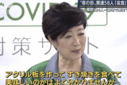 【悲報】百合子「アクリル板を作ってすき焼き食べて美味しい？」