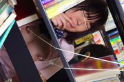 高瀬りな 黒髪清楚系の制服美少女が図書館で乳首責め！感度上昇して潮吹きしたまんこにチンポ挿入！