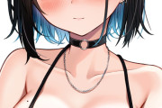 【画像】夏に見たいエッチすぎる水着の、二次女の子イラストがこちら