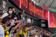 【動画】阪神ファン、坂本のスタメン発表の時に大ブーイングをしてしまうWWWWWWWW
