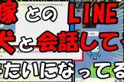 【2ch面白いスレ/ほのぼのスレ】嫁とのLINEが犬と会話してるみたいになってるw【ゆっくり解説】