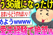 【2ch面白いスレ】36で恋愛未経験やけどもうそろそろ取り返しがつかない時期だと実感してる【ゆっくり解説】