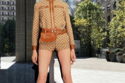 【朗報】冨永愛さんが全身グッチのショーパンコーデにファンがうっとりしてしまう！！ｗｗｗｗ（画像あり）