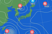 台風１０号、順調に成長中！最大勢力まで発達後、日本に上陸へ