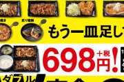 【朗報】吉野家さん、有能すぎる定食を出してしまう