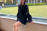 【画像】矢田亜希子、“スケスケ×超ミニ”で大胆脚組み 「最高峰の生脚」「歳を感じさせない美しさ」「超絶美脚」