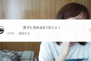 本田翼「彼氏に求める五箇条挙げたから見て」