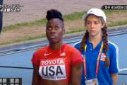 【画像あり】アメリカの女子陸上選手、滅茶苦茶強そう