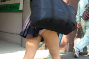 こういうカバンにスカート引っ張られてパンツ丸見えになってるJKってアホなの？