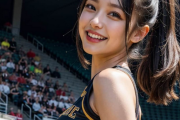 【保存版】スタジアムの華！AIで生成された超リアルなチアガール画像40選