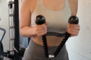 【動画】筋トレ女子にHすぎるトレーニング、流行ってしまうw