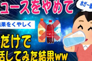 【2ch健康スレ】ジュースをやめて飲み物は水だけにしてみた結果ww【ゆっくり解説】