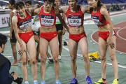中国の陸上女子400Mリレーに「男性」出場？　選手の性別が話題