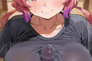 【画像】イルルのでっけえおっぱいパイズリでパイ射させてもらうエロ画像♥