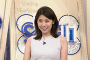 【画像】TBS上村彩子アナがドスケベ衣装でおっぱいの形くっきり
