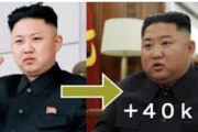 【画像】金正恩の影武者説を信じてる奴はガチでコレ見ろ