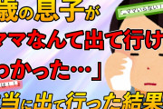 【スカッと】夫婦喧嘩中、4歳の息子『ママいらない。でてけ』嫁『お母さんいらないの』息子『いらない』→本当に嫁が出て行った。その後息子を洗脳していた衝撃の人物が【2chゆっくり解説】【2本立て】
