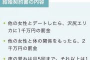 沢尻エリカ「結婚しても月5回までそれ以上は1回50万ね」