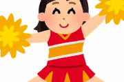 【画像】チアガールさん、どんどん露出が増える