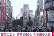 東京都の新規感染60人　今年最少の人数　重症67人(2021年10月10日)