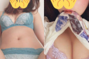 美人現役女子大生が乳首透けブラジャーでエッチなランジェリー自撮り