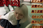 Pcolle PPV【悪手12】ビジュ最強金髪ギャル！触り放題後Hカップを揉みしだき生中発射2発