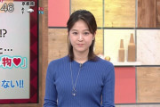 【ABC】キャストで津田理帆アナのニットおっぱい
