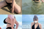 【画像】ドスケベダンス教室の先生(23)「海に行った時の水着写真あげたよ～」ﾑﾁｨﾑﾁｨ