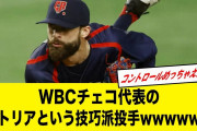 WBCチェコ代表のサトリアという技巧派投手wwwwww【2ch 5ch野球】【なんJ なんG反応】