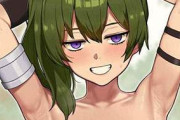 【みどりの日】「緑髪女子のマン毛はなに色だーっ!!」の二次エロ画像