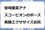 笹崎里菜アナ｜スコーピオンのポーズで美腸エクササイズお尻！バゲット