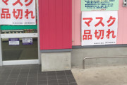 店員「すみませんマスクは売り切れで……」ワイ「君がつけてるそのマスク」