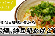 【緊急】納豆卵かけご飯、ビタミンC以外の栄養を網羅した最強の食い物だった