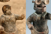 【画像】1500年前のフィギュアが発見される